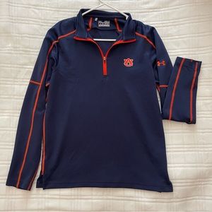 Auburn University Under Armor quarter zip jacket